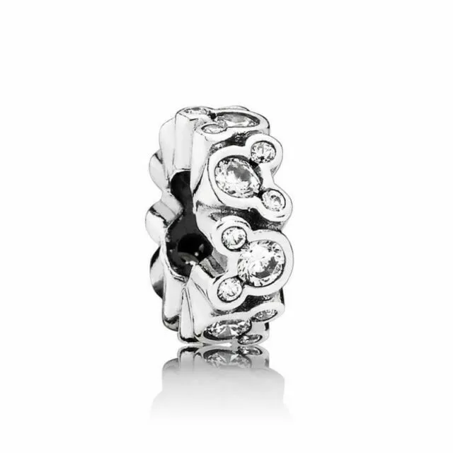 Clear CZ Mickey Mouse Spacer