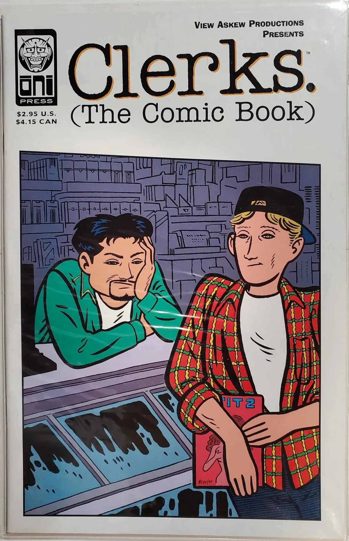 Clerks (The Comic Book) #1 1st print - Kevin Smith - 1997 -Oni Press  NM (9.4)