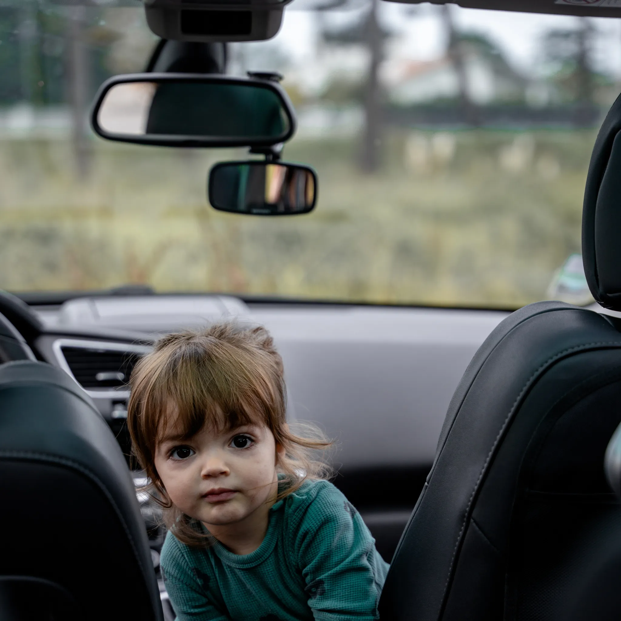 Clip-On Rear View Mirror