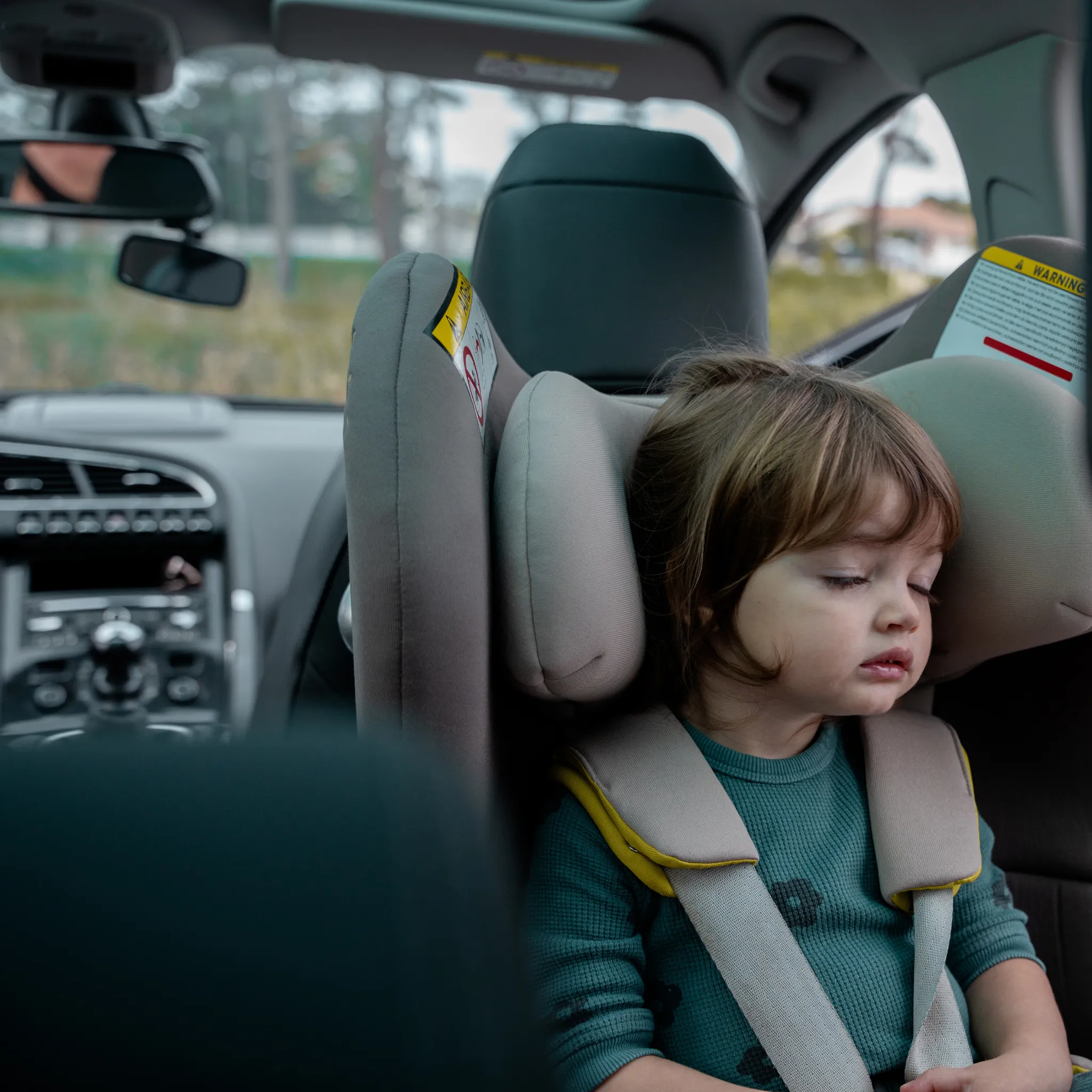 Clip-On Rear View Mirror