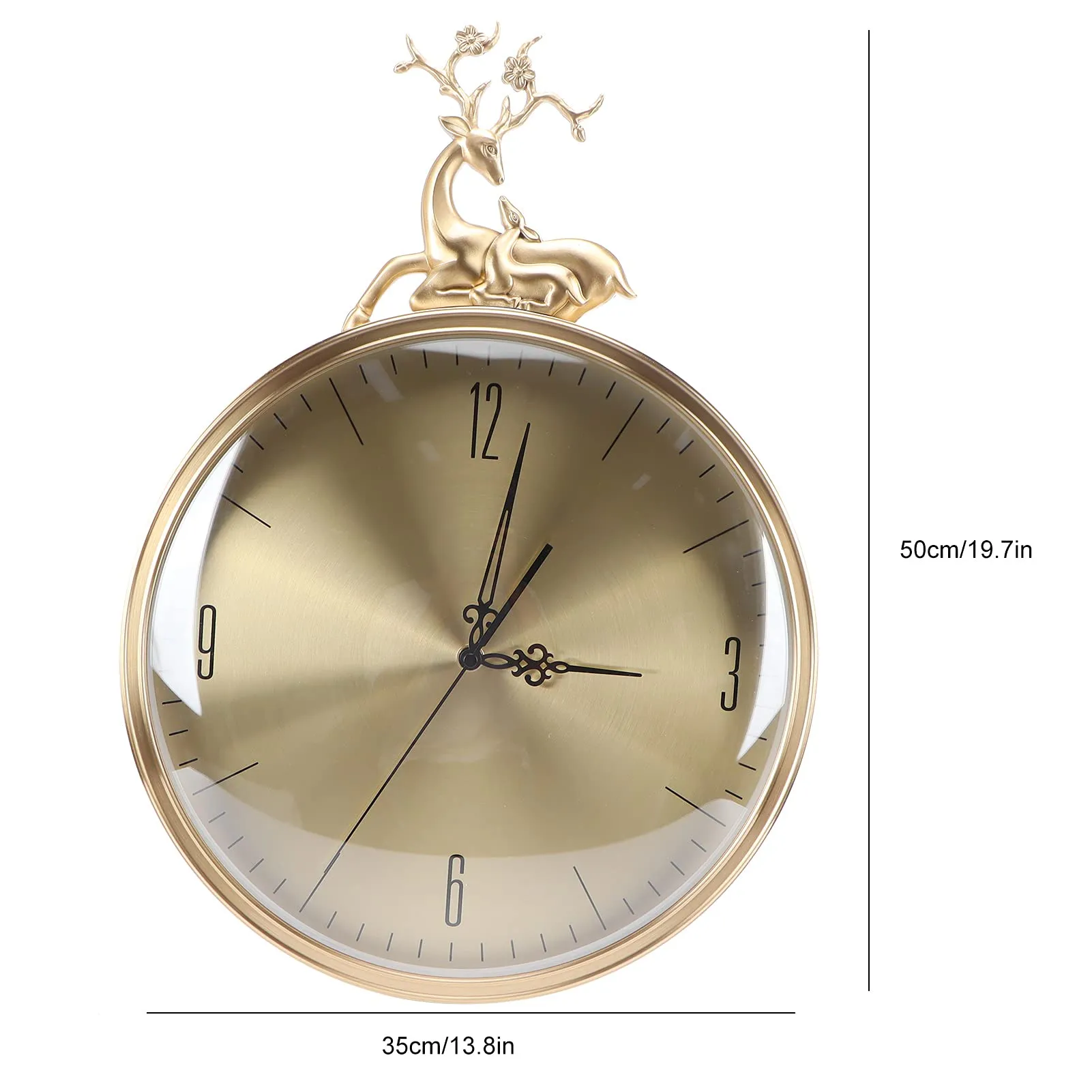 Clock, Pendulum Clock Hanging Household Decorative for Living Room