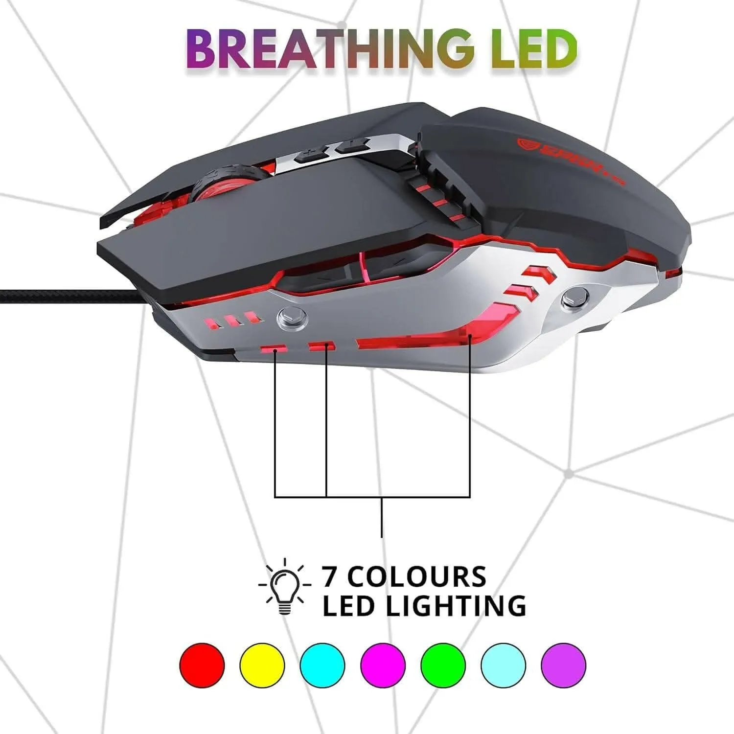 Cocount GM1 Comet Wired Gaming Mouse