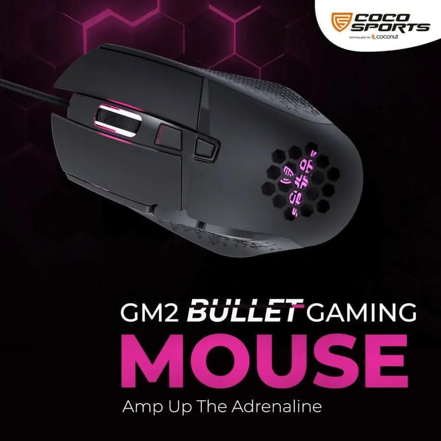 Cocount GM2 Bullet Wired Gaming Mouse