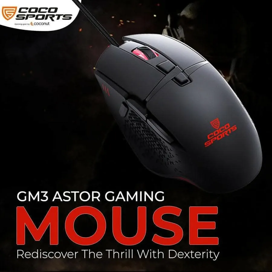 Cocount GM3 Astor Wired Gaming Mouse