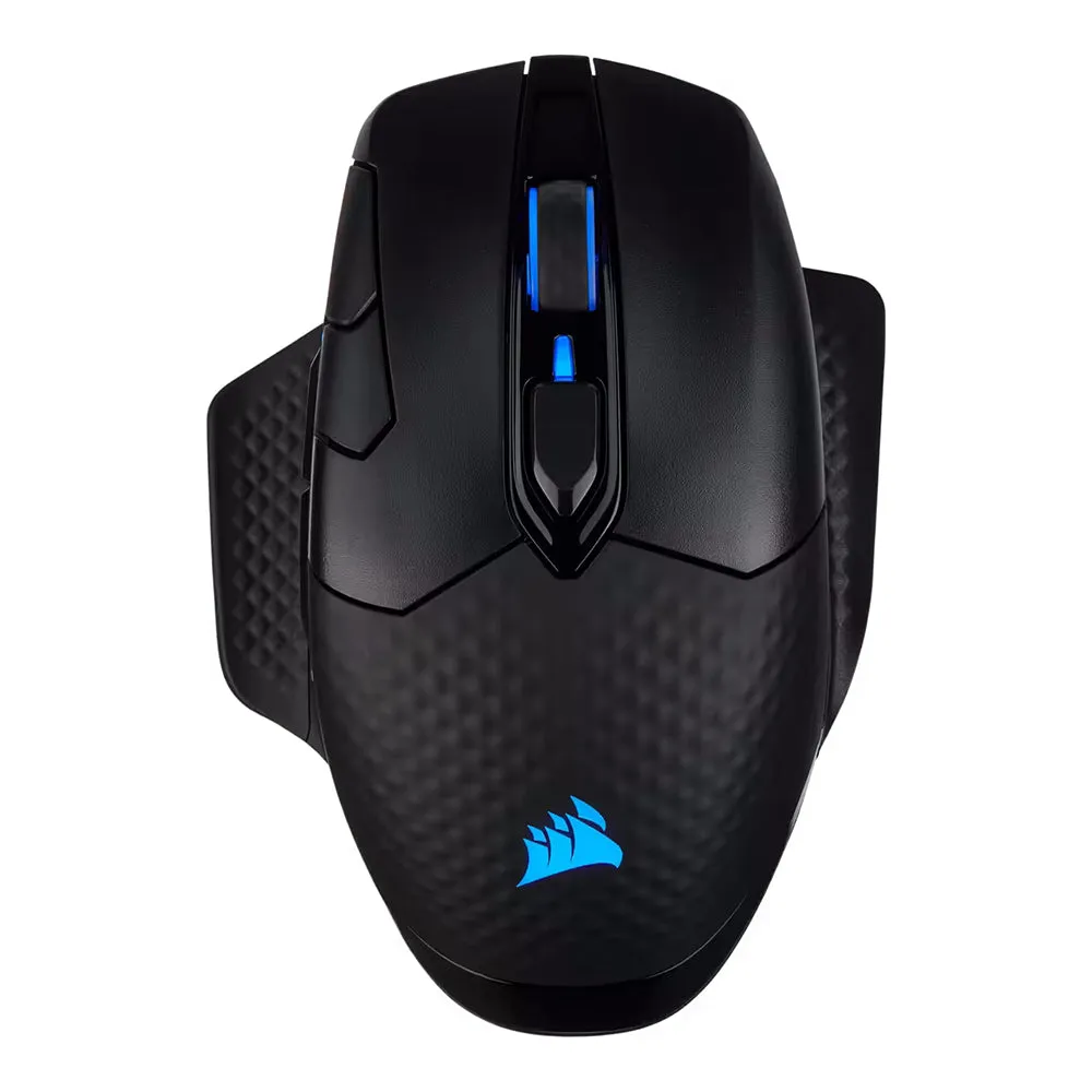 CORSAIR Dark Core Pro SE iCUE RGB Optical Wired Wireless Gaming Mouse with 18000 DPI, 8 Programmable Buttons, 2000Hz Hyper-Polling Rate for PC and Laptop | CH-9315511-A