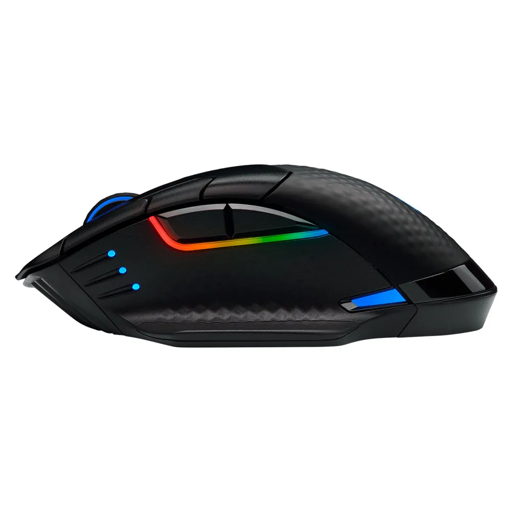 CORSAIR Dark Core Pro SE iCUE RGB Optical Wired Wireless Gaming Mouse with 18000 DPI, 8 Programmable Buttons, 2000Hz Hyper-Polling Rate for PC and Laptop | CH-9315511-A