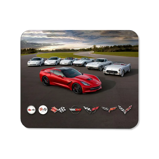 Corvette Generations C1-C7 Mouse Pad