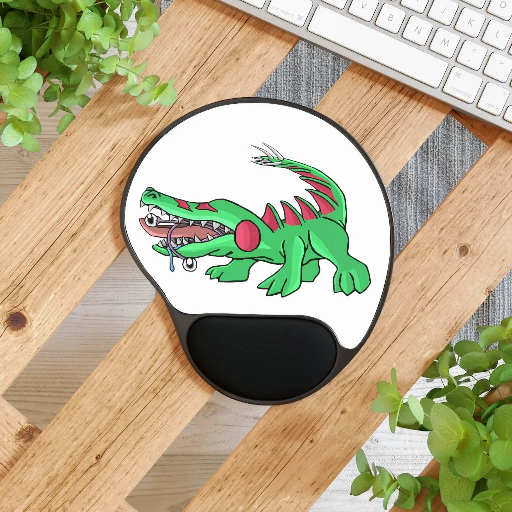 Crocodilas Mouse Pad With Wrist Rest