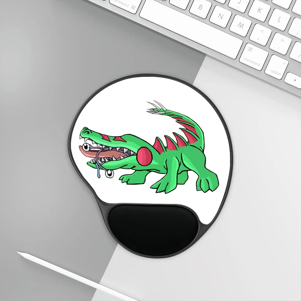 Crocodilas Mouse Pad With Wrist Rest