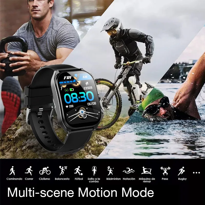 Curve Smart Watch IP68 Waterproof Original Smartwatch Bluetooth Call Health Monitoring