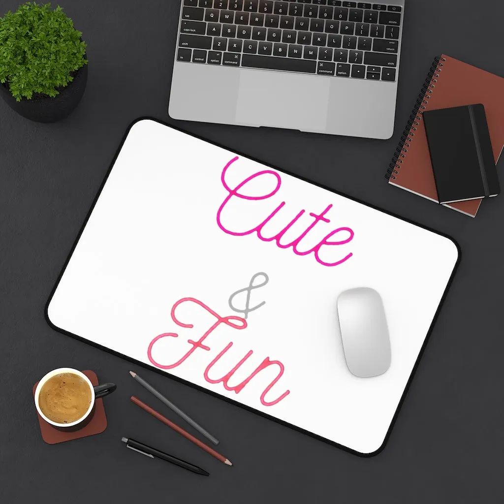 Cute and Fun Desk Mat