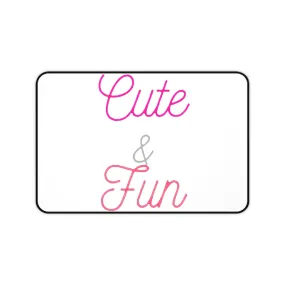 Cute and Fun Desk Mat