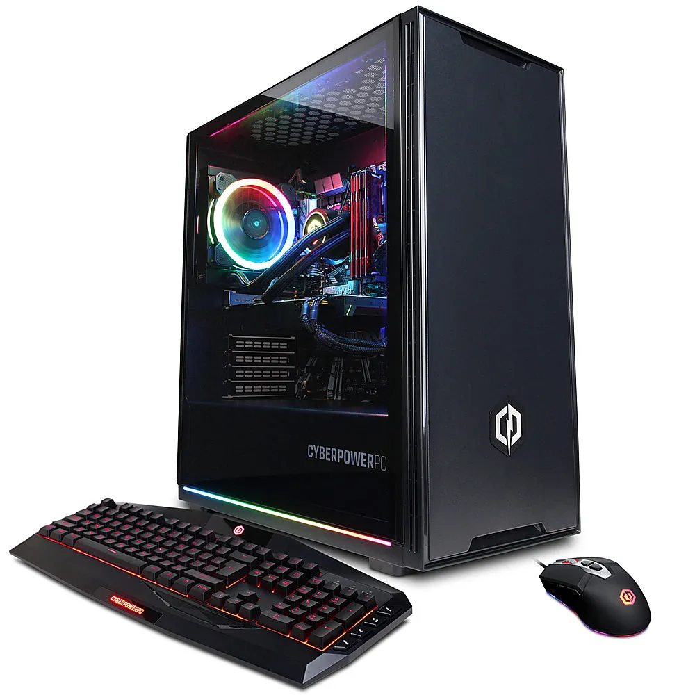 CYBERPOWERPC Gamer Xtreme (GLC2500V6) *Liquid Cool* Intel Core i7-11700KF, GeForce RTX 3060 12GB, 500GB PCI-E NVMe SSD, 2TB HDD