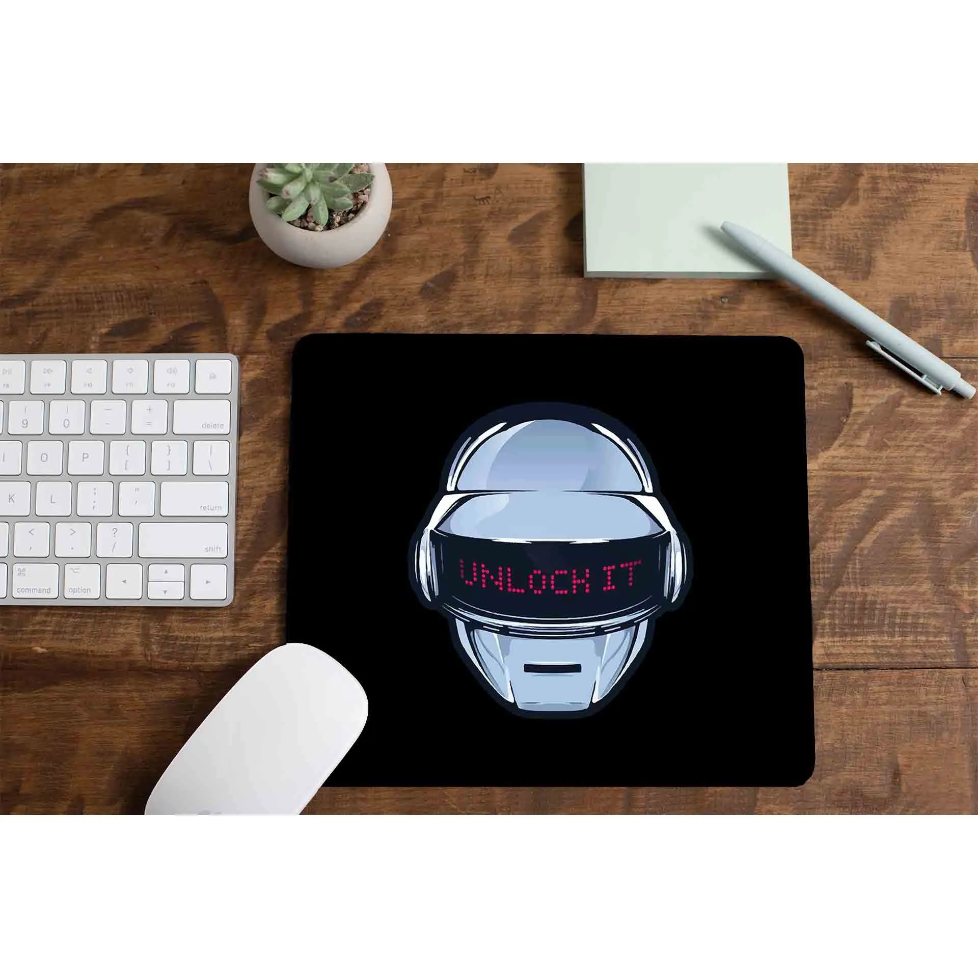 Daft Punk Mousepad - Unlock It