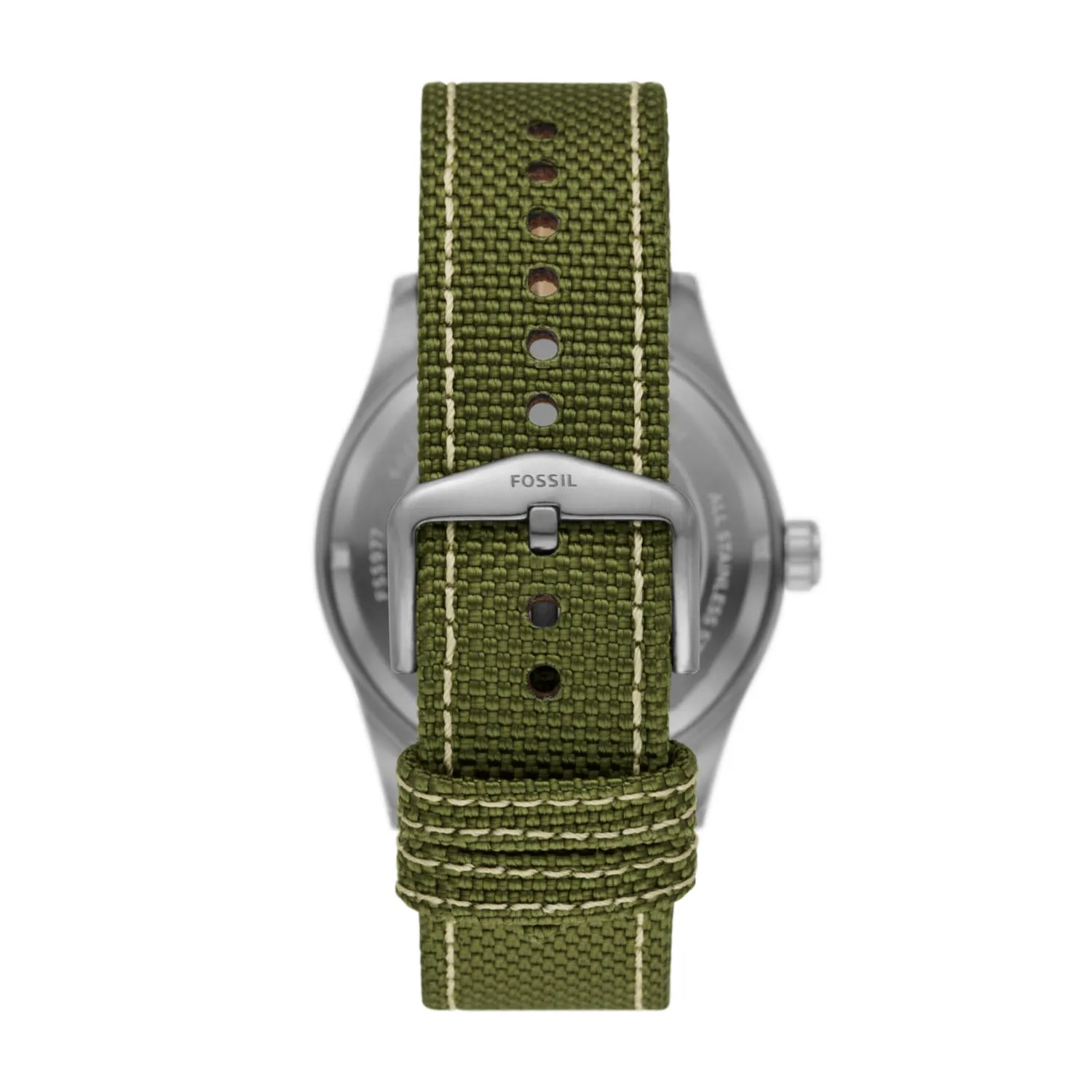 Defender Solar-Powered Olive Nylon Watch