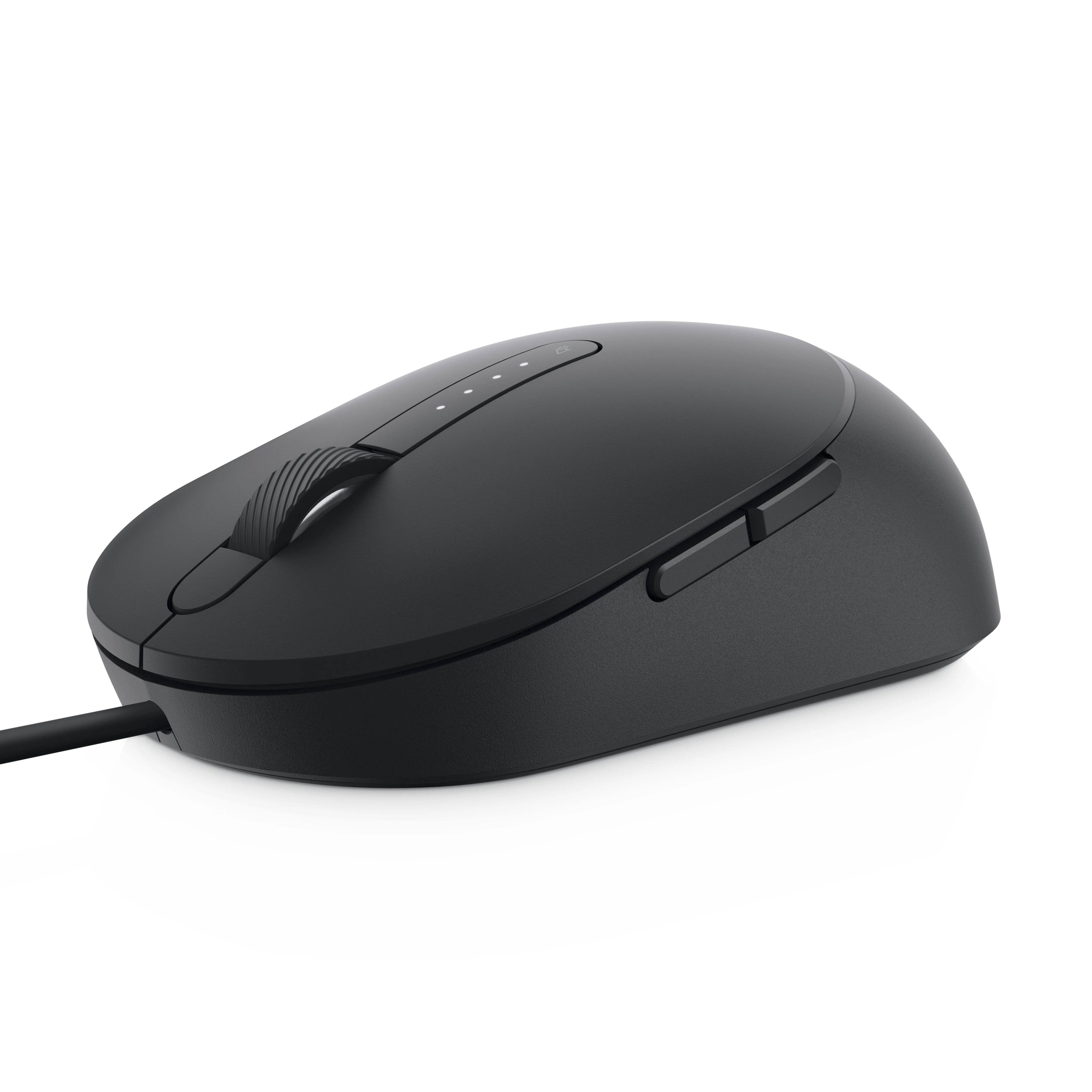 Dell Ms3220 - Mouse - Laser - 5 Buttons - Wired - Usb 2.0 - Black - With 3 Years Basic Hardware Warranty