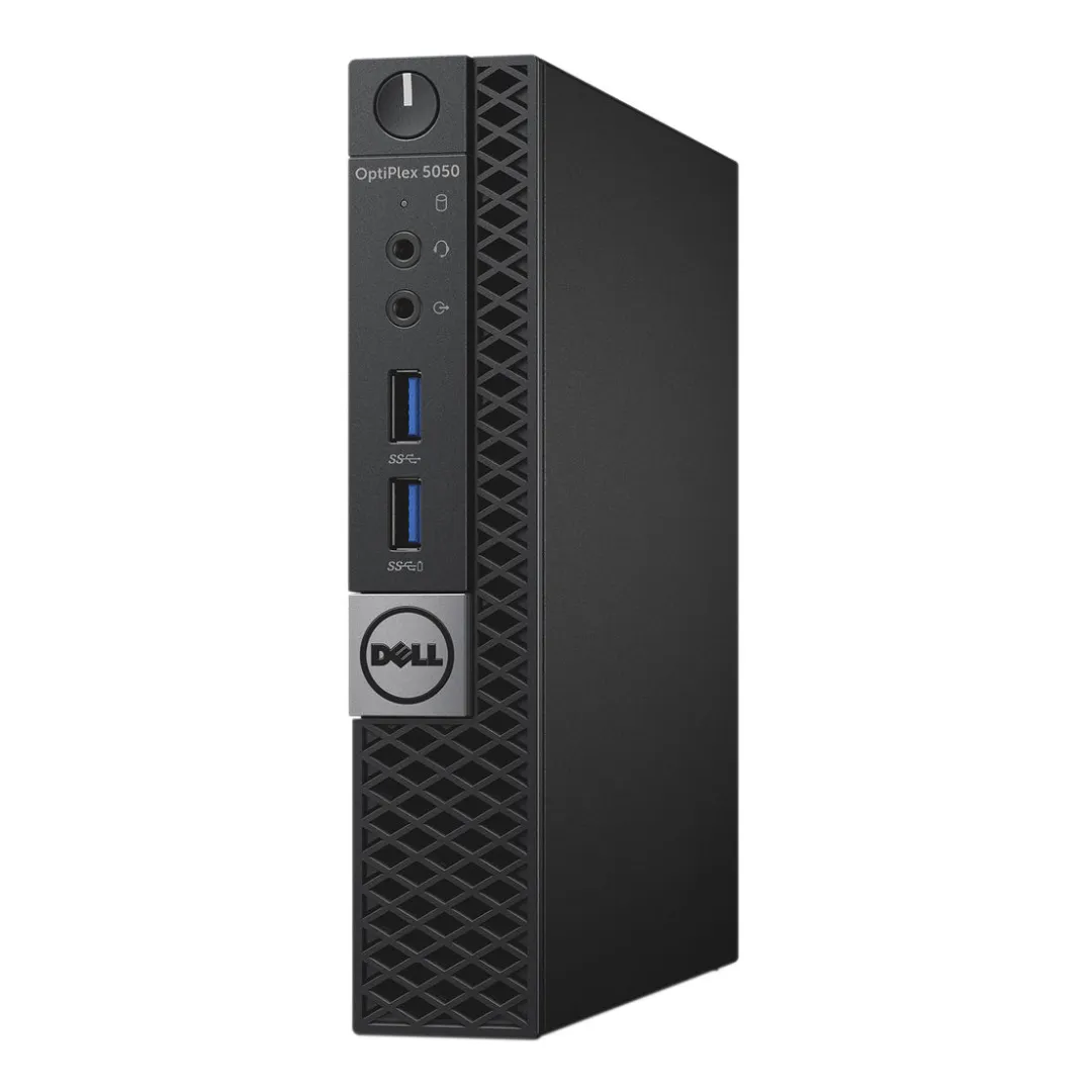 Dell OptiPlex 5050, Micro Desktop, Intel Core i5-7600T, 2.8GHz, 32GB RAM, 512GB SSD, Windows 10 Pro - Grade A Refurbished