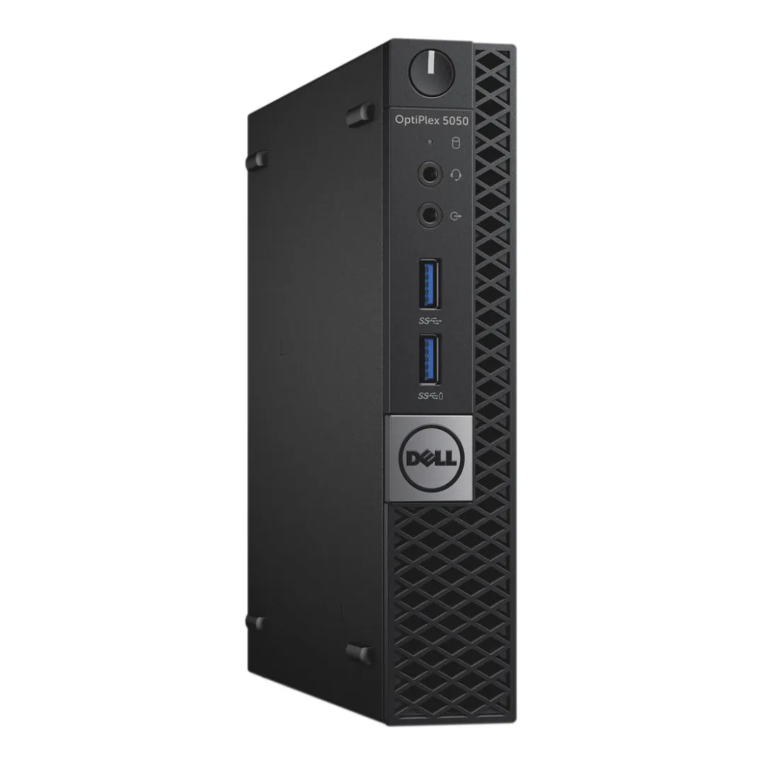 Dell OptiPlex 5050, Micro Desktop, Intel Core i5-7600T, 2.8GHz, 32GB RAM, 512GB SSD, Windows 10 Pro - Grade A Refurbished