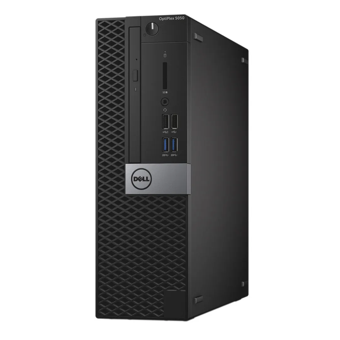 Dell OptiPlex 5050, SFF Desktop, Intel i5-6500, 3.2GHz, 16GB RAM, 512GB SSD, Windows 10 Pro - Grade A Refurbished