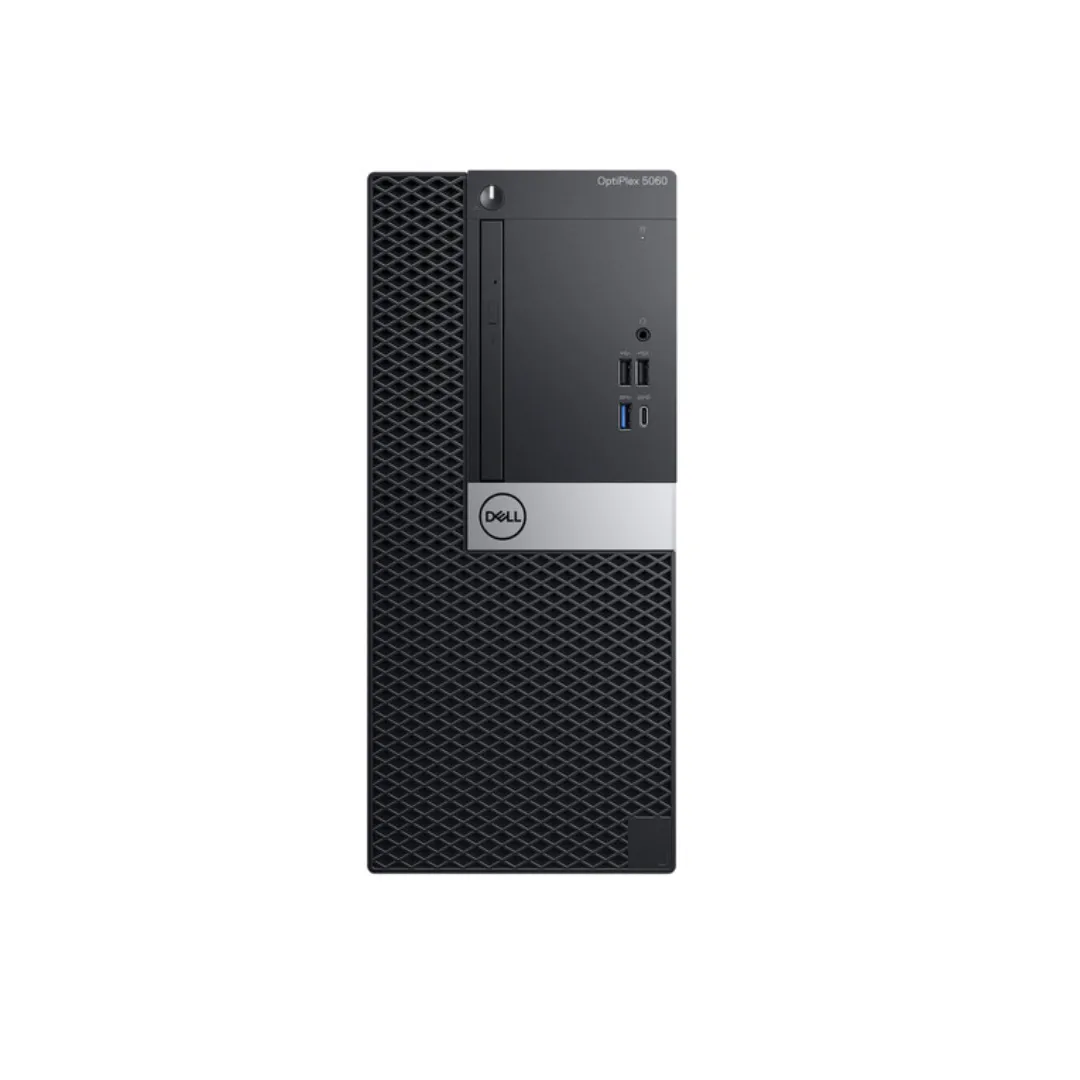 Dell OptiPlex 5060, Mini Tower Desktop, Intel Core i7-8700, 3.20GHz, 16GB RAM, 256GB SSD, Windows 11 Pro - Grade A Refurbished