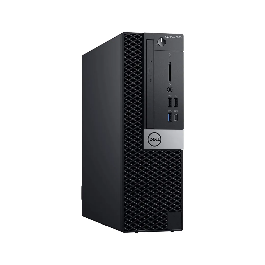 Dell OptiPlex 5070, SFF Desktop, Intel Core i5-9500, 3.0GHz,16GB RAM, 512GB SSD, Windows 10 Pro - Grade A Refurbished