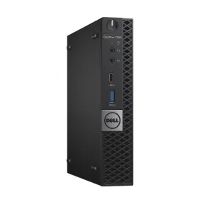 Dell OptiPlex 7050, Micro Desktop, Intel Core i5-7500T, 2.5GHz, 8GB RAM, 256GB SSD, Windows 10 Pro – Grade a Refurbished