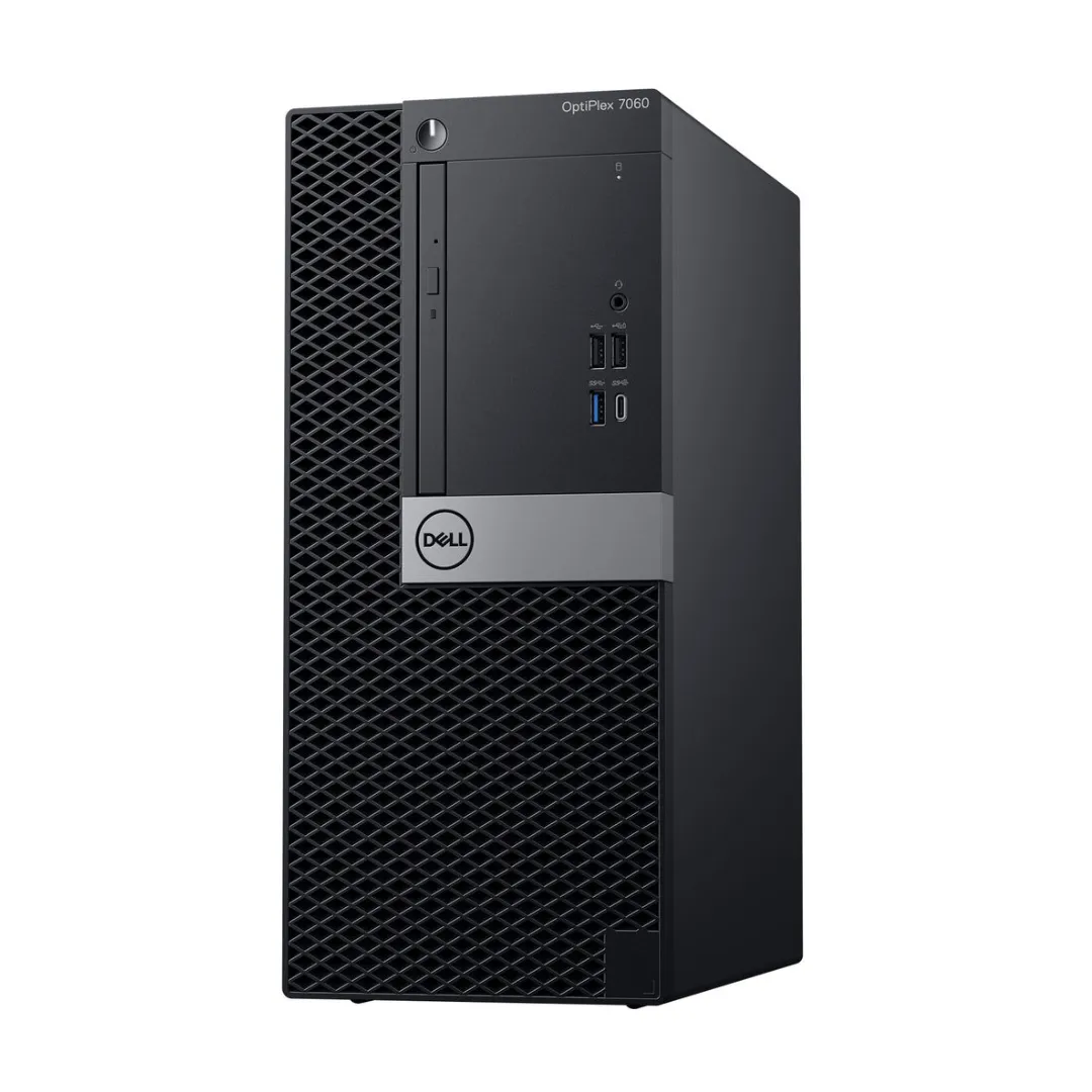 Dell OptiPlex 7060, Tower Desktop, Intel Core i7-8700, 3.2GHz, 32GB RAM, 1TB M2 SSD, Windows 11 Pro - Grade A Refurbished