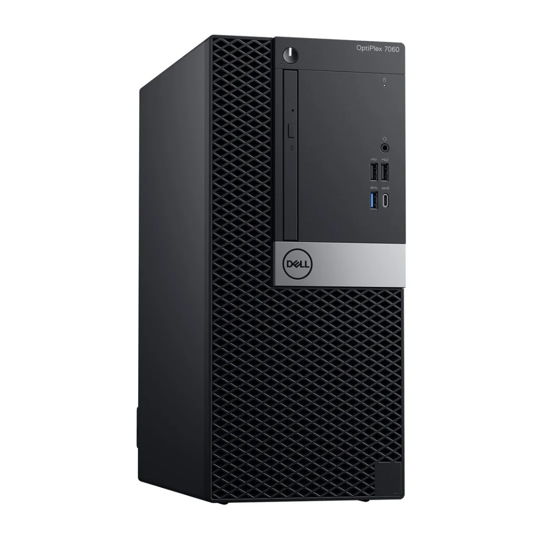 Dell OptiPlex 7060, Tower Desktop, Intel Core i7-8700, 3.2GHz, 32GB RAM, 1TB M2 SSD, Windows 11 Pro - Grade A Refurbished