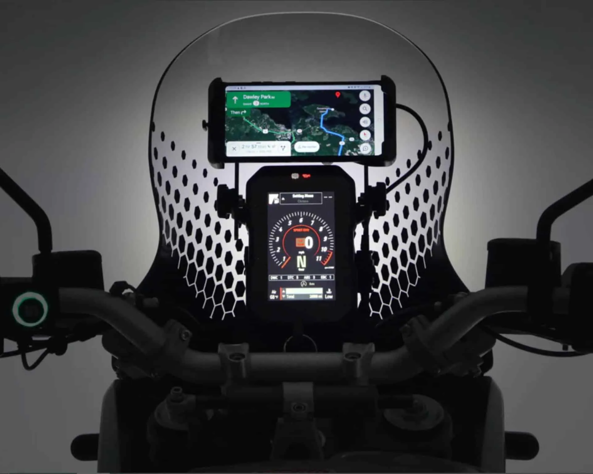 DENALI Rally phone and GPS mount for Ducati Desert X (MBK.22.10000)