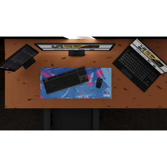 Devo Gaming Mouse PAD - Bluelicious