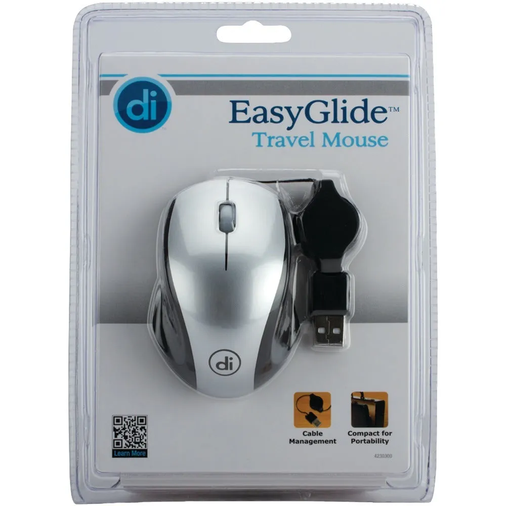 DIGITAL INNOVATIONS 4230300 EasyGlide(TM) Wired Travel Mouse