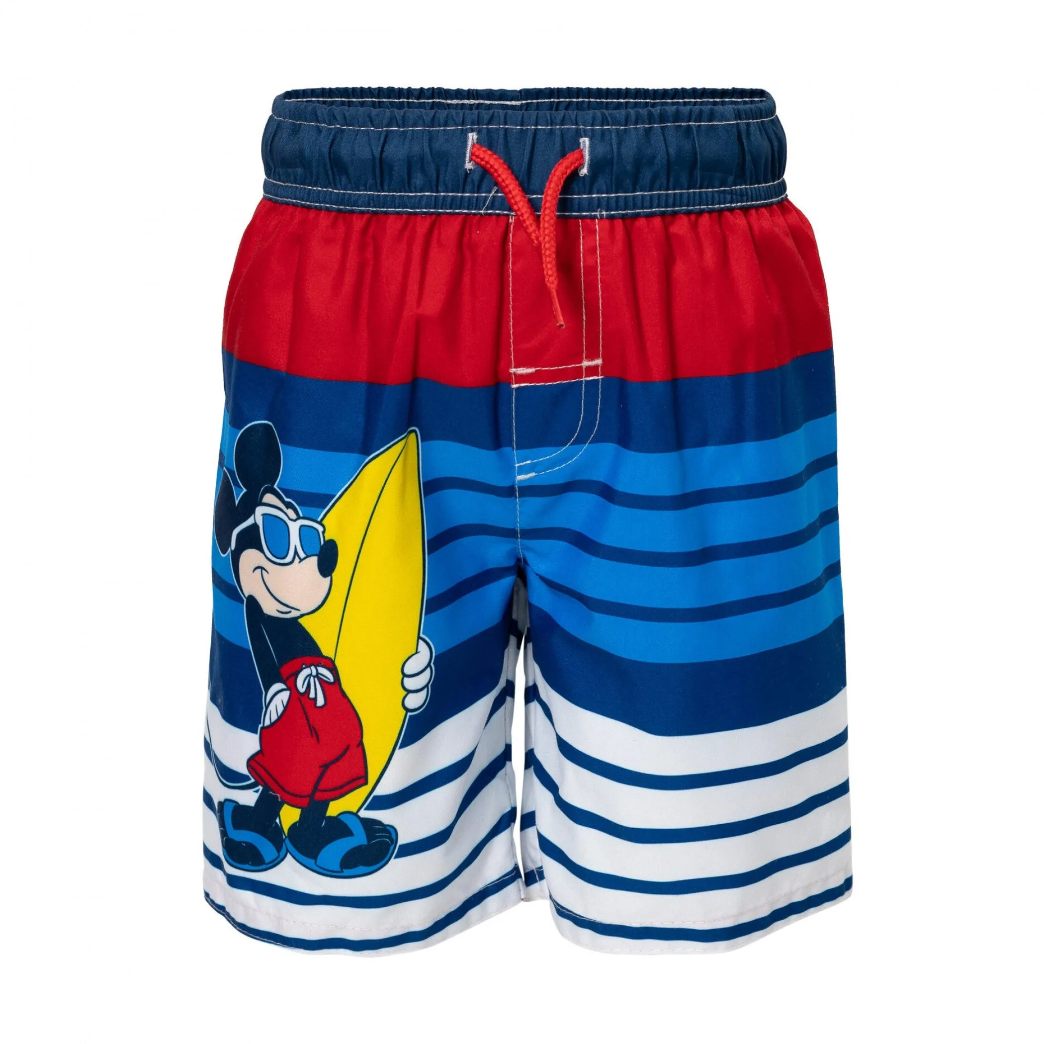 Disney Mickey Mouse Surfin' Toddler Swim Shorts & Rashguard Set