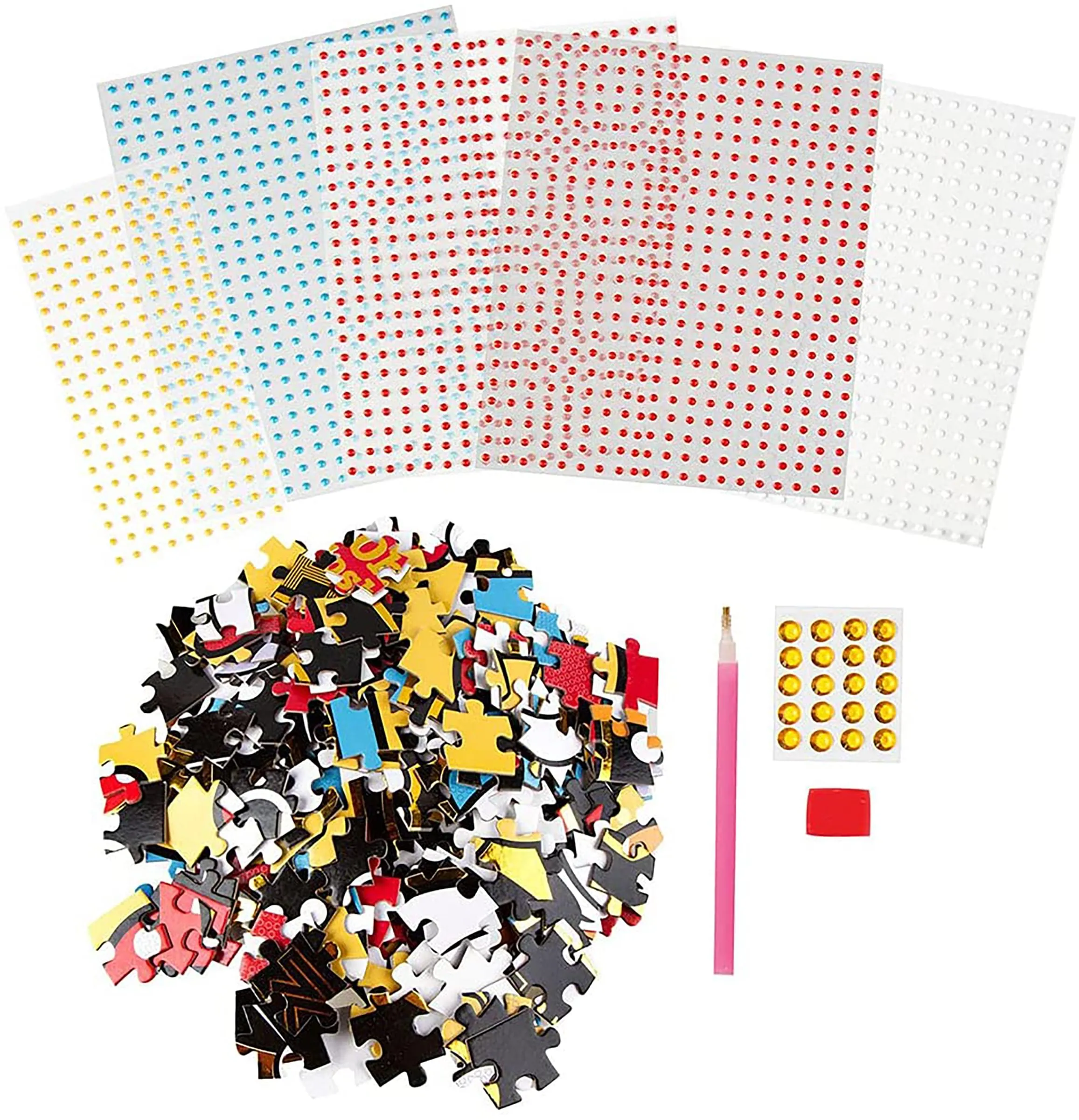 Disney Minnie Mouse Fashion Angels Crystalize It! DIY Puzzle Design Kit