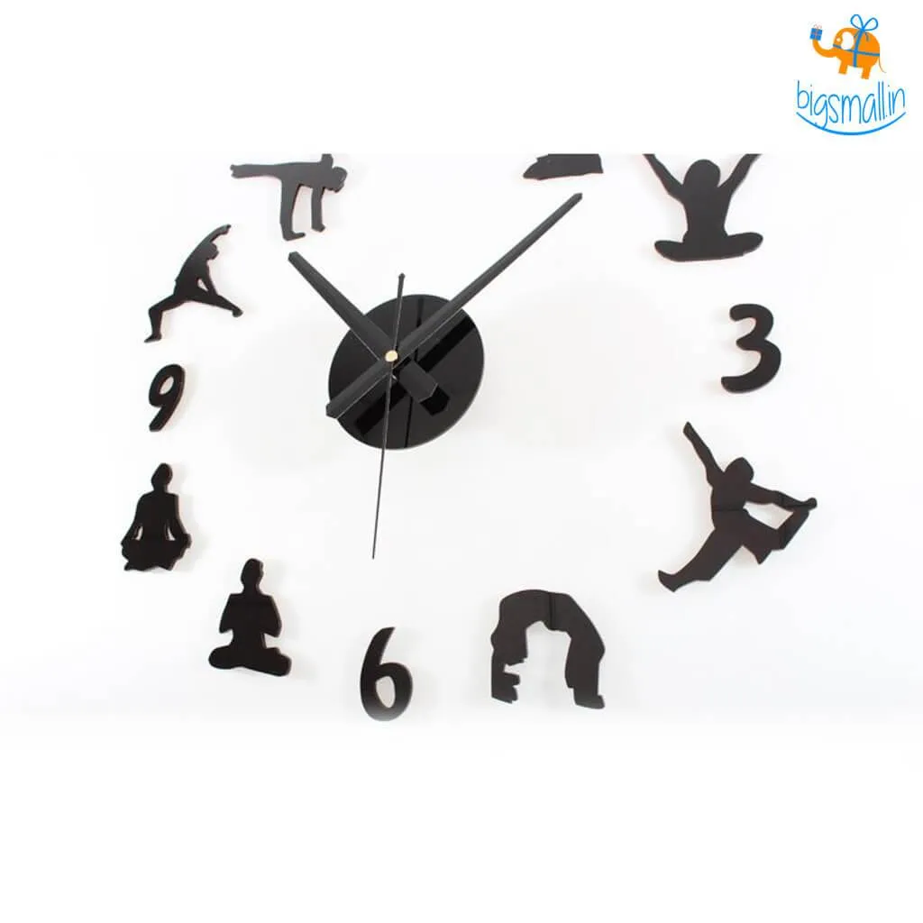 DIY Yoga Clock