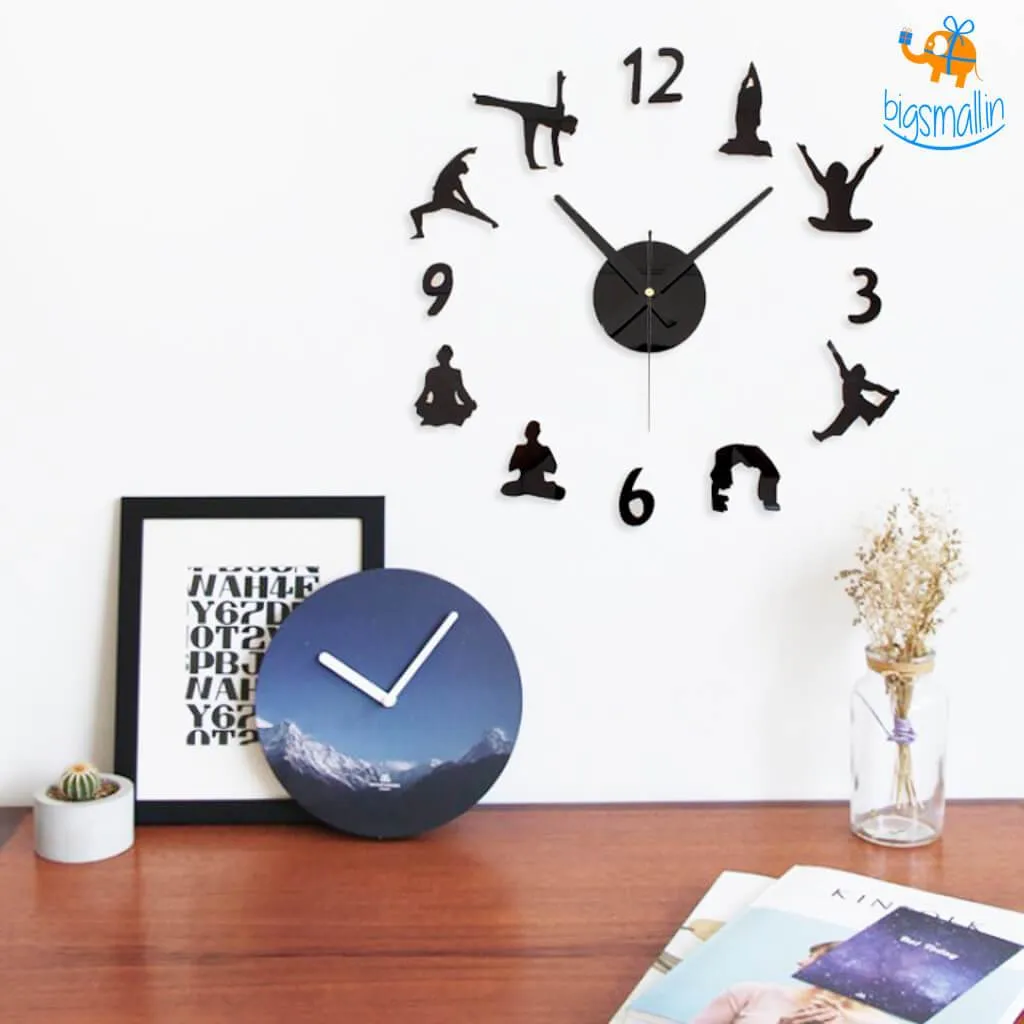 DIY Yoga Clock