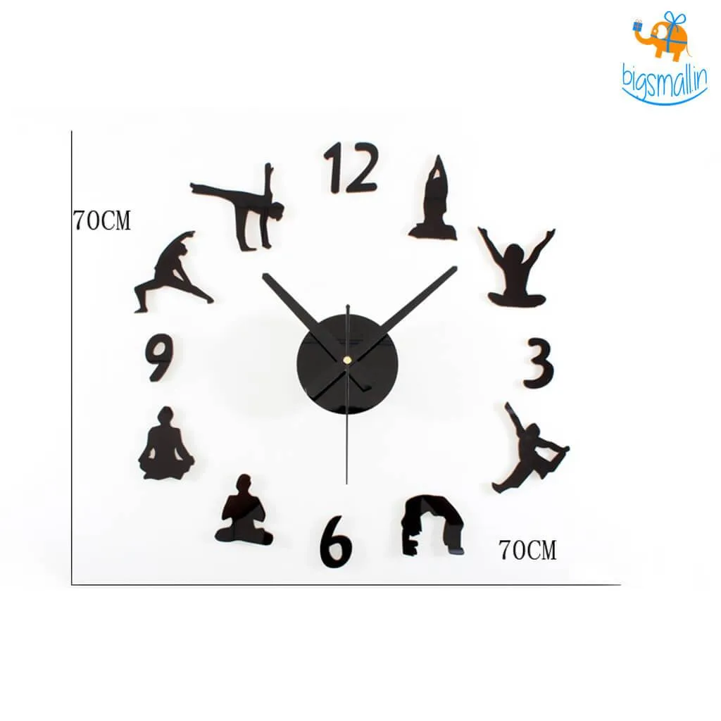 DIY Yoga Clock