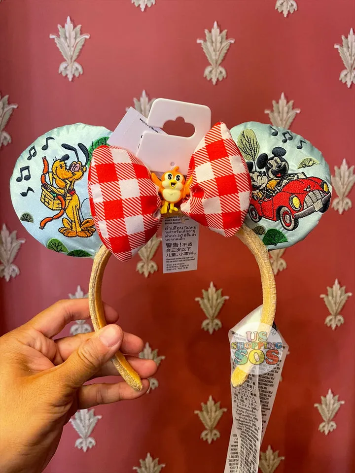 DLR/WDW - Mickey & Minnie's Runaway Railway - “RRR” Embroidered Ear Headband