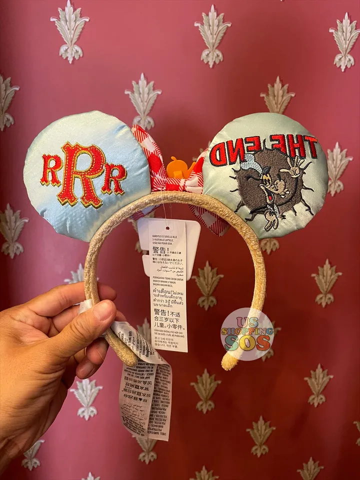 DLR/WDW - Mickey & Minnie's Runaway Railway - “RRR” Embroidered Ear Headband