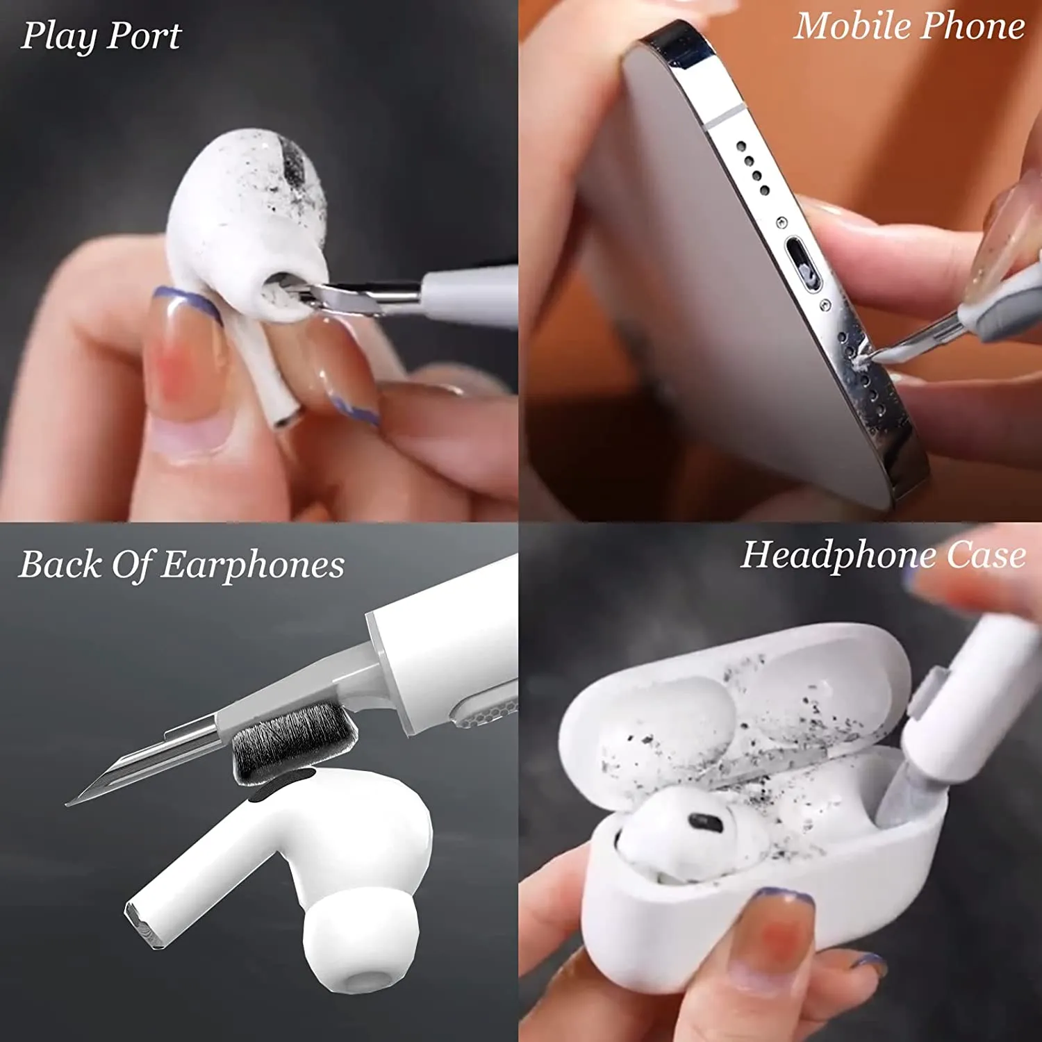 Double Head Earbuds Cleaning Pen