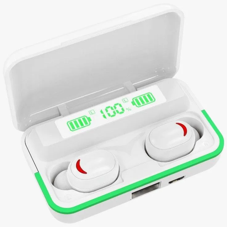 EarBuds with PowerBank by Wearable4U, True Wireless version 5.3