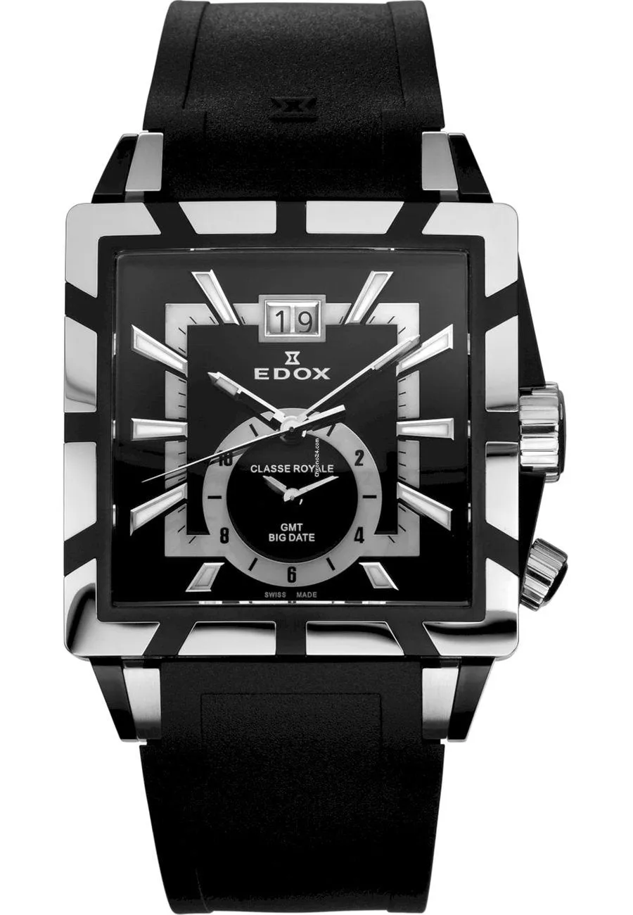 Edox Classe Royale GMT Big Date 62002 357N NIN