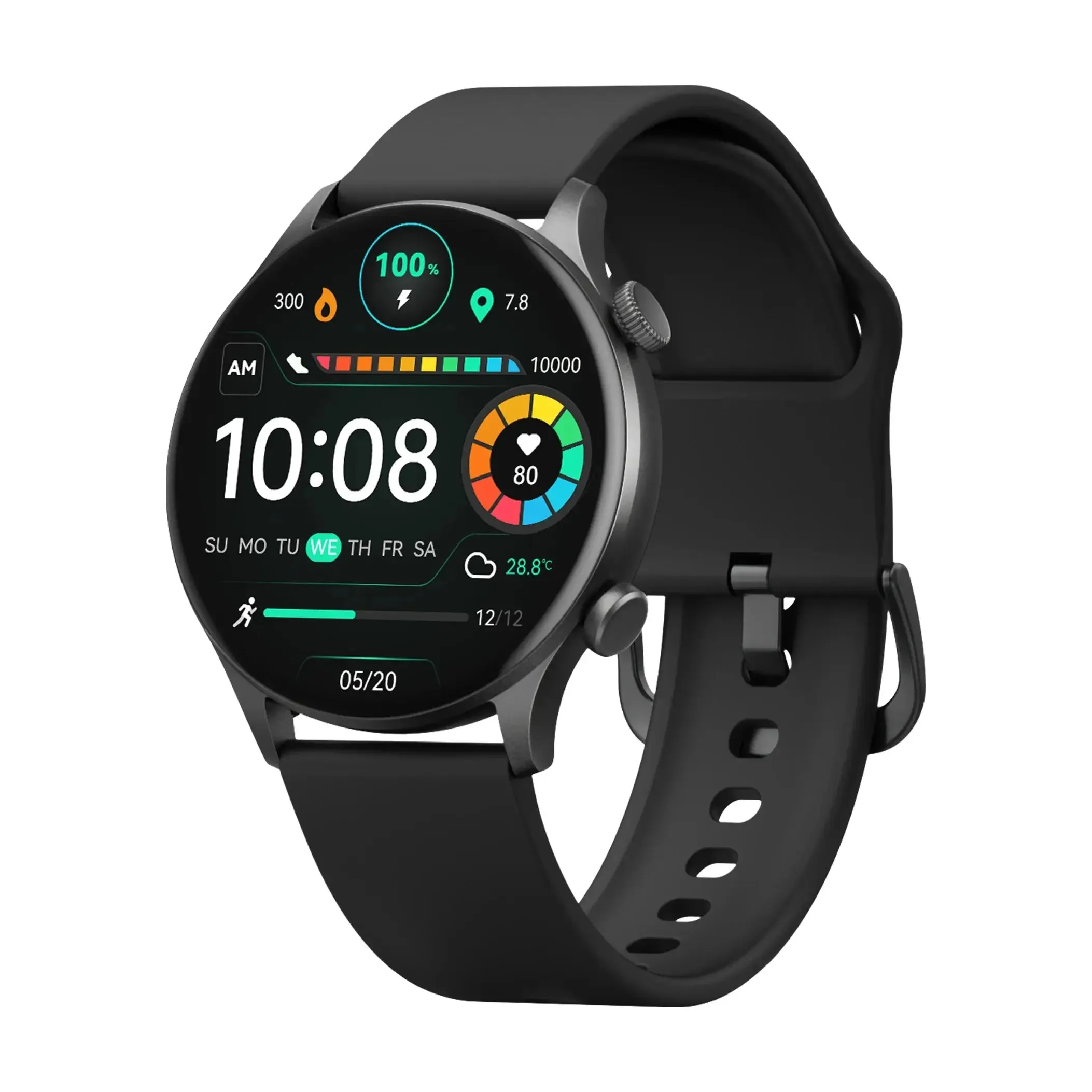 Elegance® SportSync Smartwatch Bluetooth Phone Call 1.43"AMOLED Display Smartwatch Health Monitor IP68 Waterproof Sport Watch