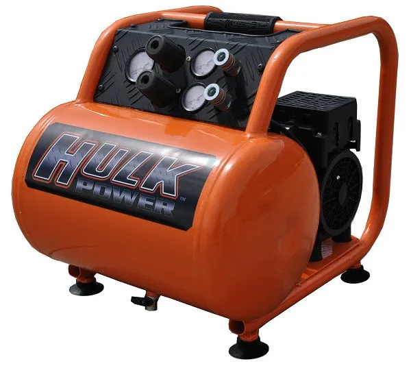 EMAX Hulk 5.29 CFM 5 Gallon Portable "Silent" Air Compressor w/ 1.5HP, 115V, 8AMP Motor (HP15P005SS)