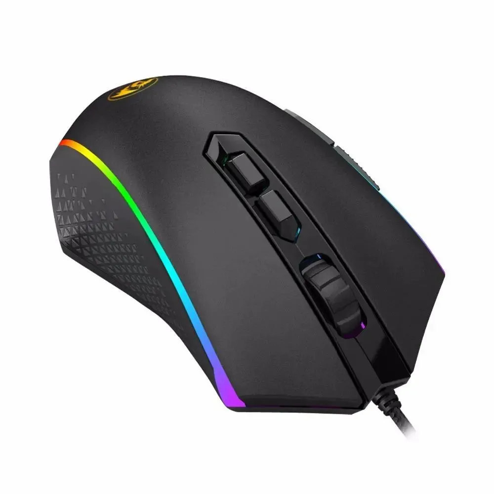 Ergonomically Smart Comfortable Gaming Mouse (Black) -Ergonomic Gaming Mouse