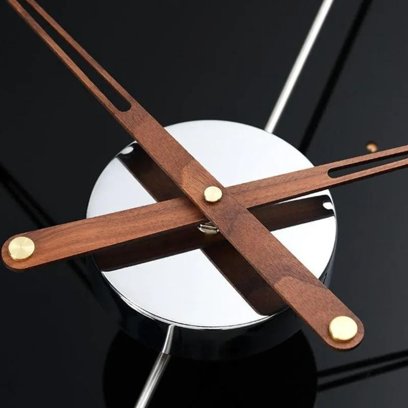 Extra Large Minimalist Metal Clock