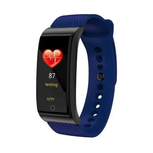 F4 0.96'' Color Screen Heart Rate Blood Pressure Tennis Badminton Fitness Tracker Smart Wristband