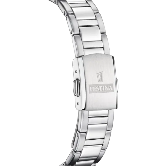 Festina Solar Energy Stainless Steel Analog (Solar Energy) Ladies Watch I Model F20654/3 Quartz Solar Movement