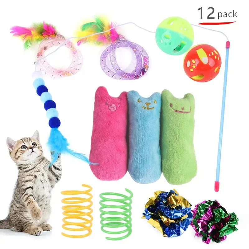 Foldable Mouse Shape Cat Tunnel Toy for Kittens