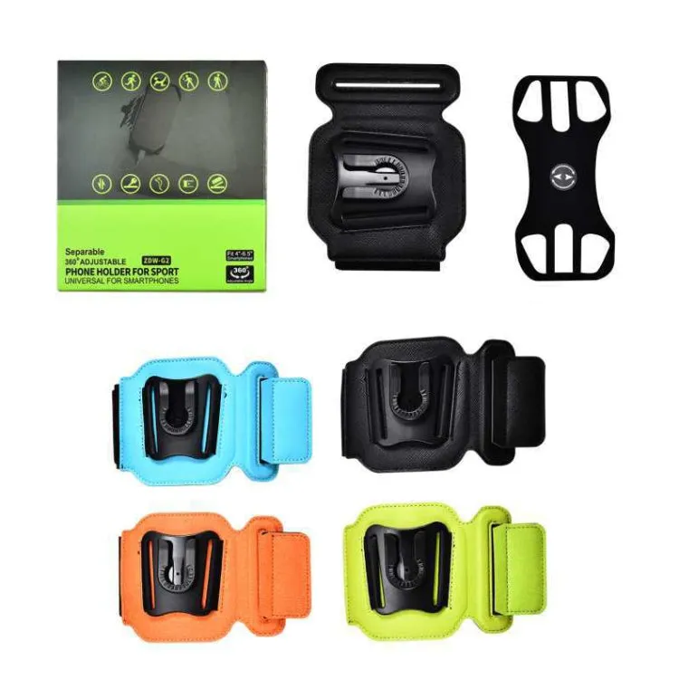 For 4.5-7 inch Phone Sports Removable Bag, Style: Armband(Blue)