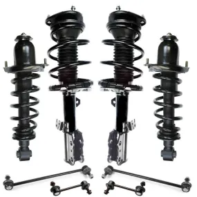 FRONT & REAR Complete Struts & Sway Bar Links For Toyota 2000-2005 Gelica GT